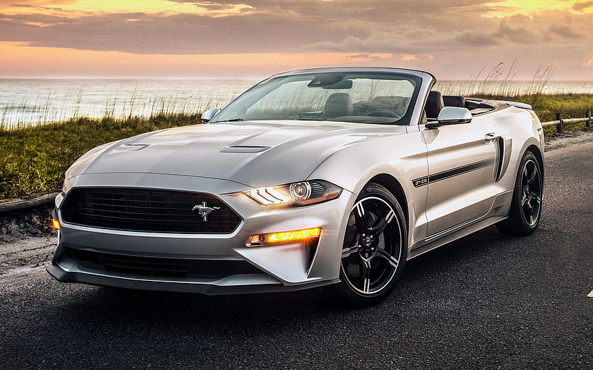 2019 Ford Mustang GT кабриолет California Special, ford mustang 2019 HD тапет