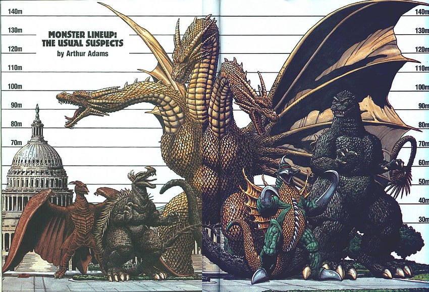 4 Godzilla s, godzilla pc fondo de pantalla