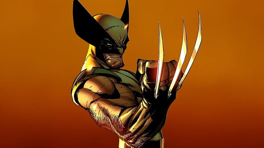 Marvel Wolverine digital Marvel Comics J. Scott Campbell, wolverine adamantium claws HD wallpaper