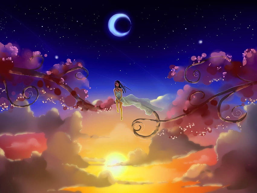 Anime Dream World, anime da sogno Sfondo HD