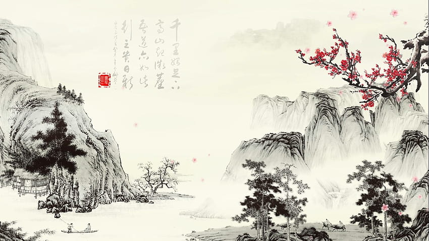 Chinese Landscape Backgrounds, aesthetic china HD wallpaper | Pxfuel