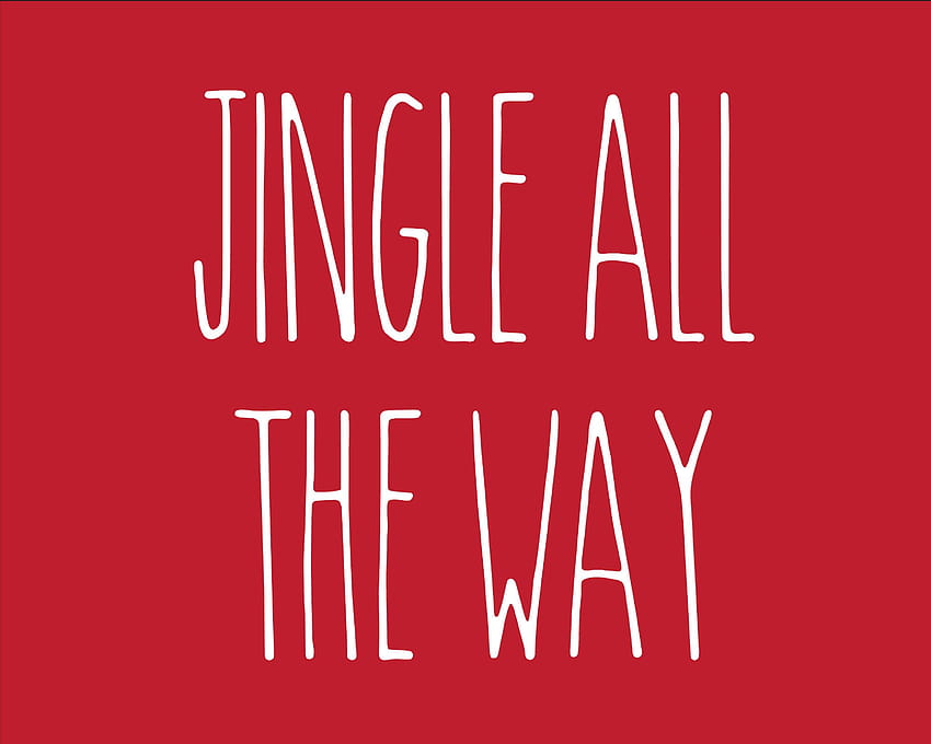 Excited to share this item from my shop: Jingle All The Way / Christmas Printabl… HD wallpaper