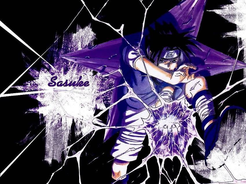 Anime Manga Uchiha Sasuke And Chidori Sasuke Chidori HD Wallpaper