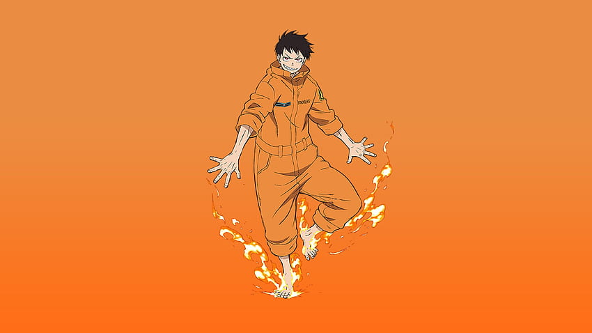 2560x1440 Shinra Kusakabe 1440P 해상도, 애니메이션 및 배경, fire force shinra HD 월페이퍼