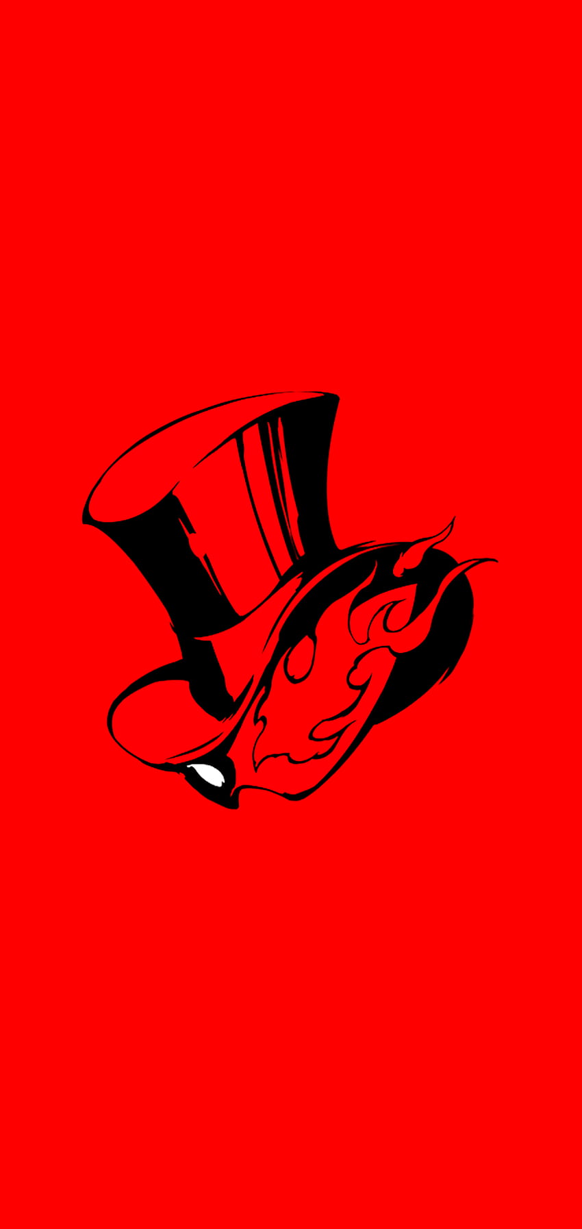 このディスクリートを作成しました。Phantom Thieves のロゴが大好きです: Persona5 HD電話の壁紙