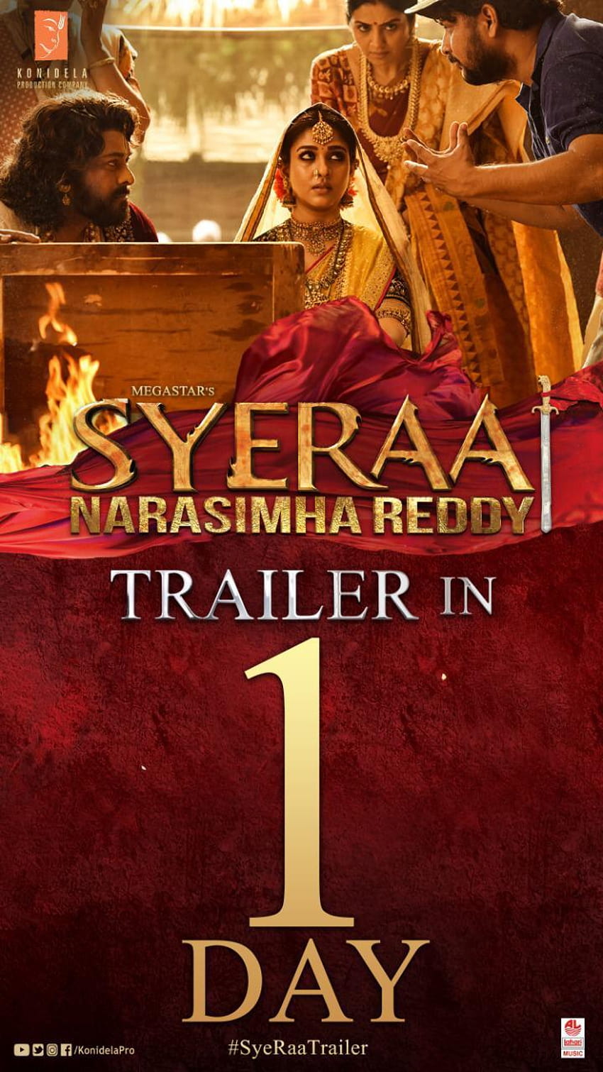 Chiranjeevi Sye Raa Narasimha Reddy Movie First Look ULTRA วอลล์เปเปอร์โทรศัพท์ HD