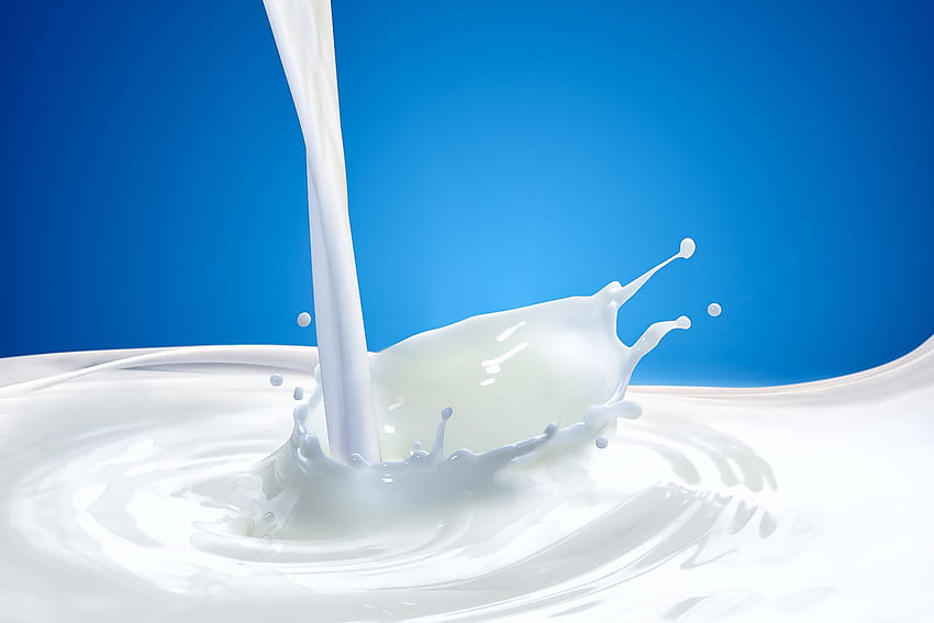 milk blue HD wallpaper