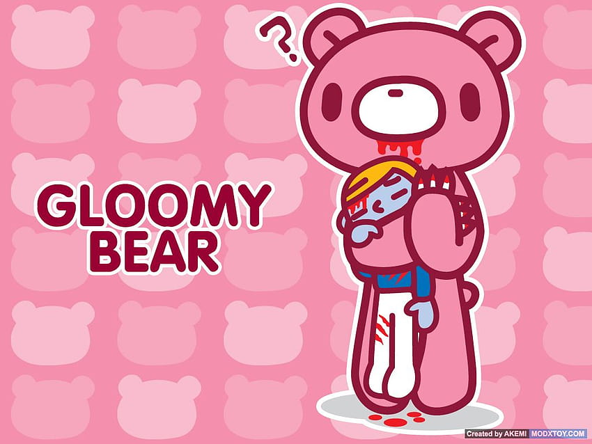cute pink kawaii with Gloomy Bear Get it here [1024x768] for your , Mobile & Tablet, kawaii bear HD wallpaper