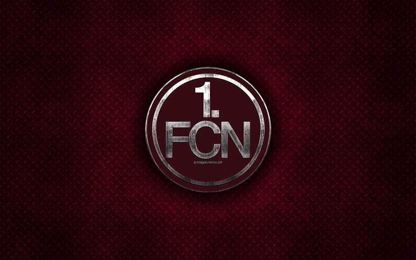 FC Nurnberg, German football club, burgundy HD wallpaper