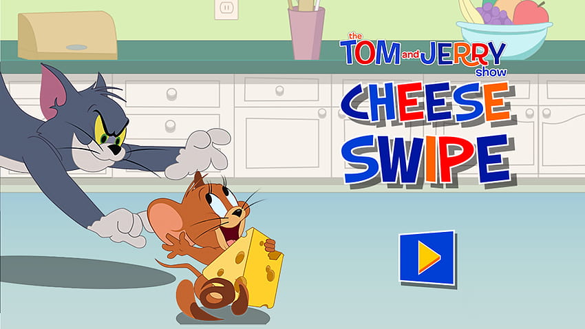 Cheese Swipe, le spectacle de tom et jerry Fond d'écran HD