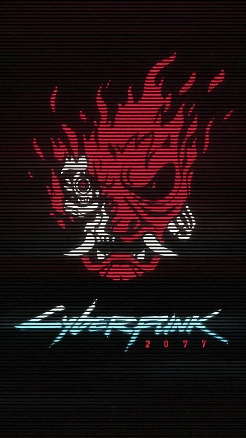 The Most anticipated game since witcher 3, you venture as V a creation you make yourself in the underworld see…, cyberpunk samurai logo iphone HD phone wallpaper
