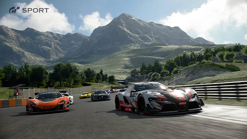 การแสดงผลของรุ่นเบต้าของ Gran Turismo Sport สำหรับ PS4 วอลล์เปเปอร์ HD