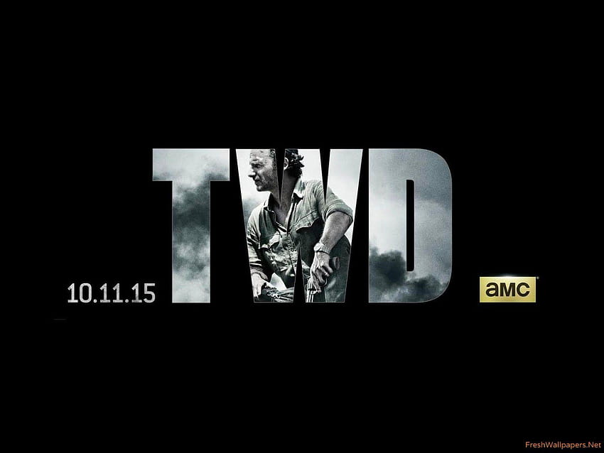 The Walking Dead Season 6, the walking dead logo HD wallpaper