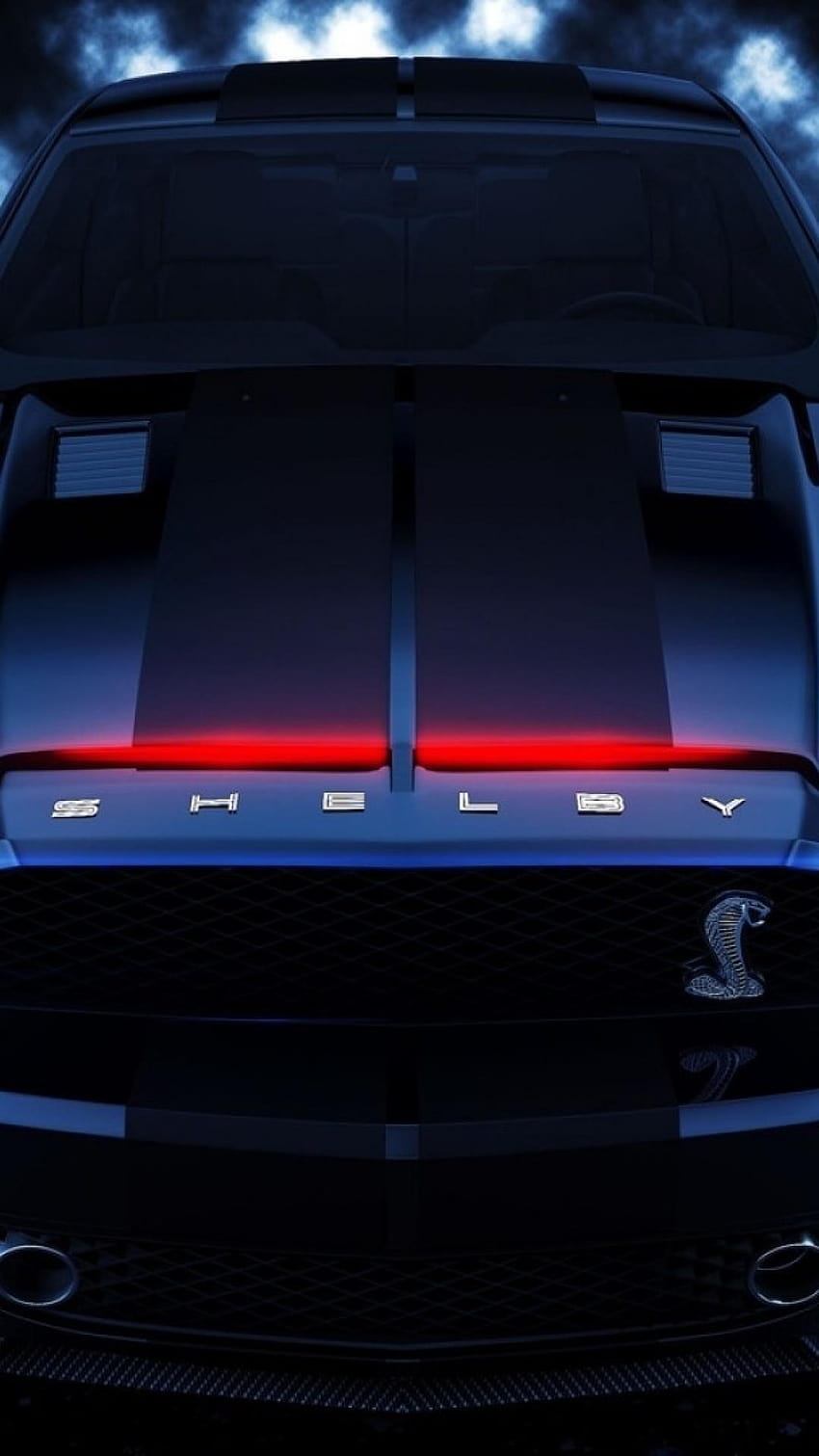 Ford mustang knight rider gt shelby car, knight rider iphone HD phone wallpaper