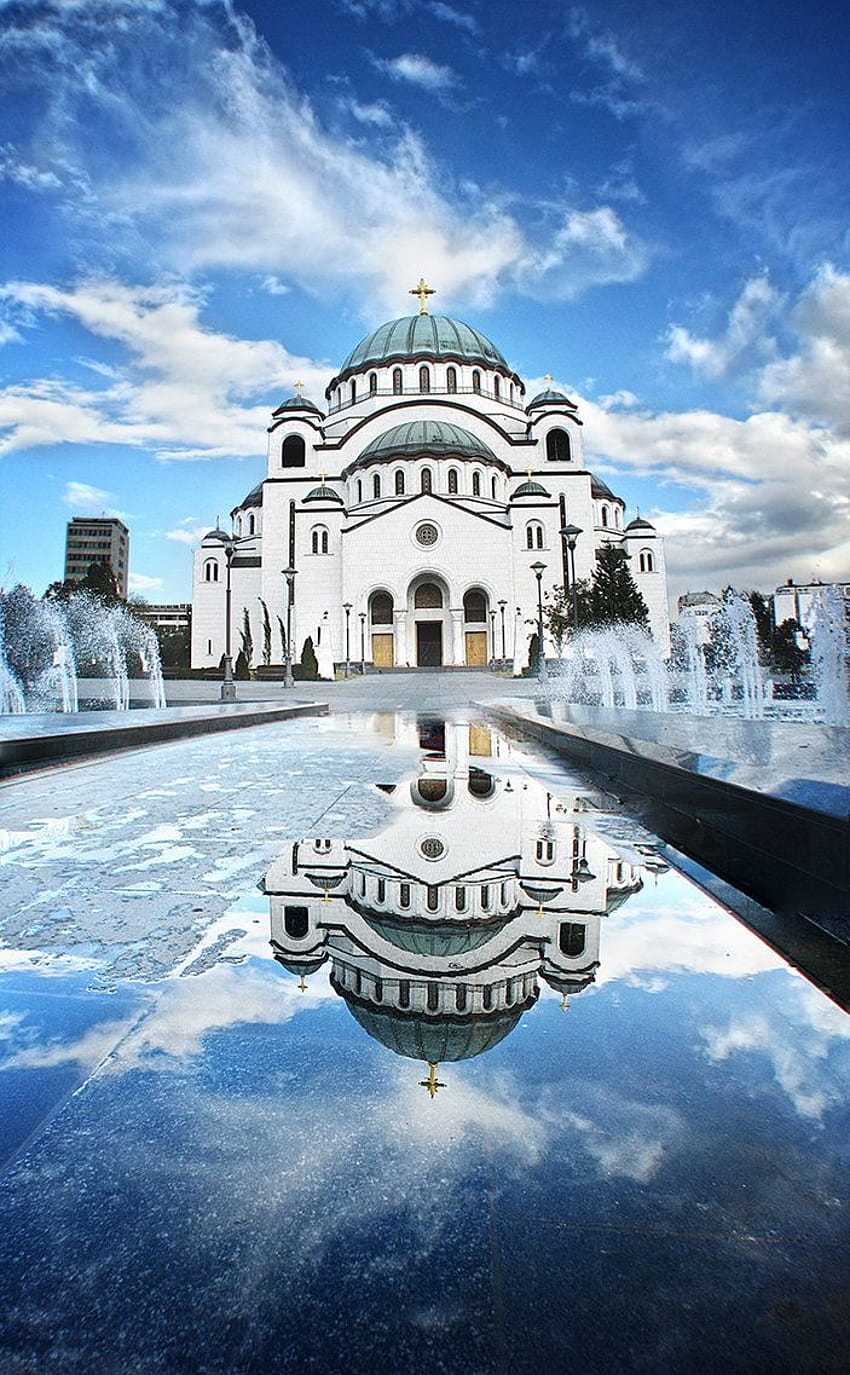 iPhone-Himmel, Belgrader iPhone HD-Handy-Hintergrundbild
