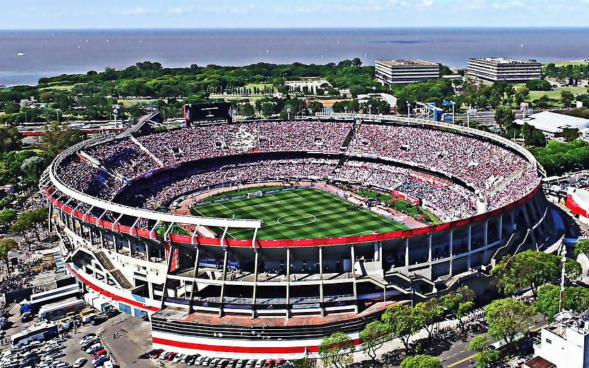 Estadio Monumental de Nunez, สนามกีฬา River Plate, Estadio Monumental Antonio Vespucio Liberti, El Monumental, สนามฟุตบอลอาร์เจนตินา, บัวโนสไอเรส, อาร์เจนตินา ด้วยความละเอียด 2560x1600 คุณสูง วอลล์เปเปอร์ HD