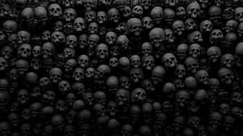 Steam background with skulls?