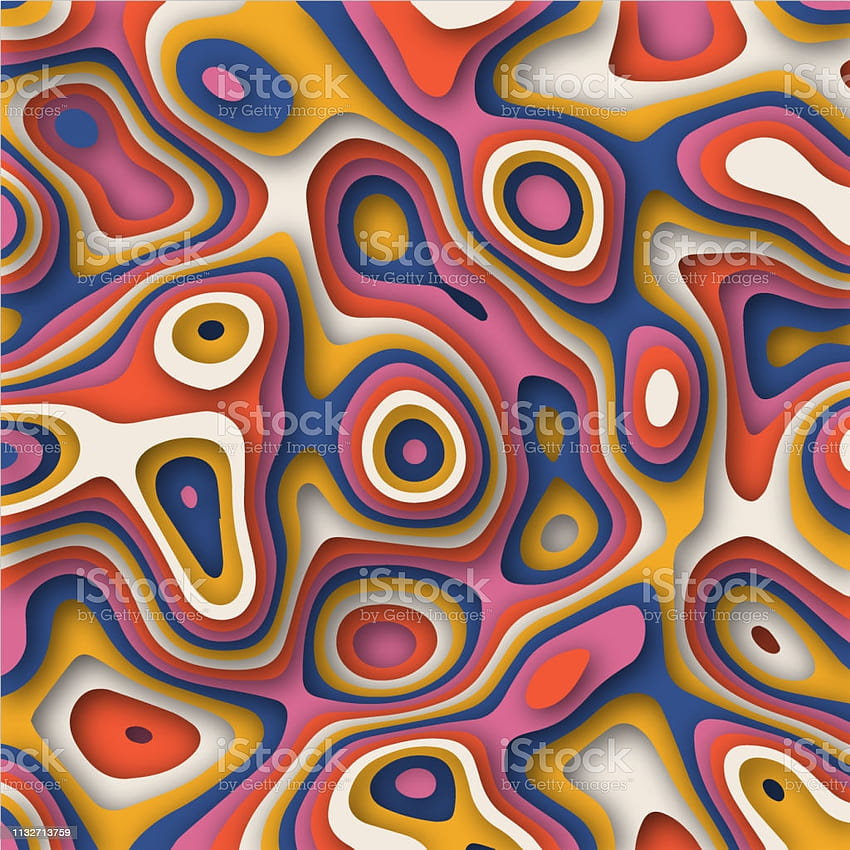 Very Beautiful Pattern Abstract Art Natural Luxury Paper Cutcan Be Used As A Trendy Backgrounds For Posters Cards Invitations Stock Illustration, art poster HD phone wallpaper