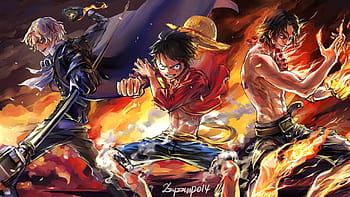 Wallpaper HD Luffy/Ace/Sabo Brothers - One Piece by INAKI-GFX on DeviantArt