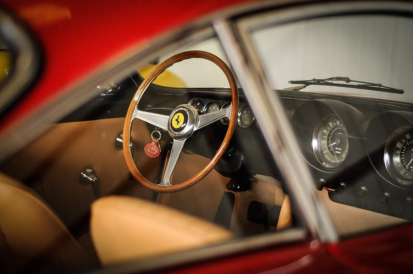 Ferrari, 250 GT Lusso, Classic Ferrari, Car, Old Car, Vintage / and Mobile Backgrounds, Ferrari Classic Tapeta HD