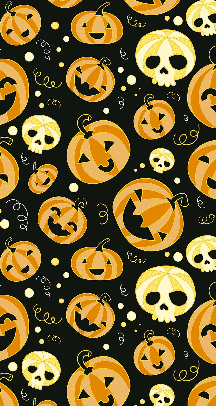Bright Halloween, yellow halloween HD phone wallpaper | Pxfuel