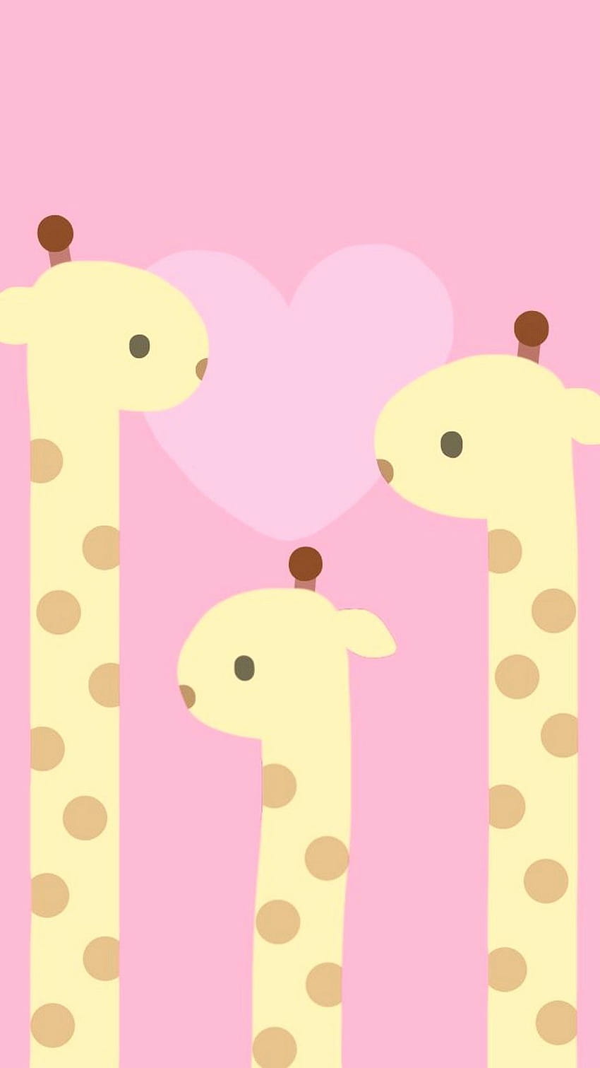 iphone cute Lovely Cute Pink Giraffe iPhone 2019 HD phone wallpaper