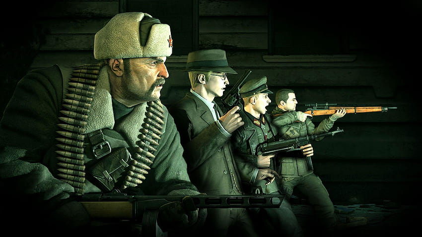 Sniper Elite: Нацистка зомби армия, нацистки войник HD тапет