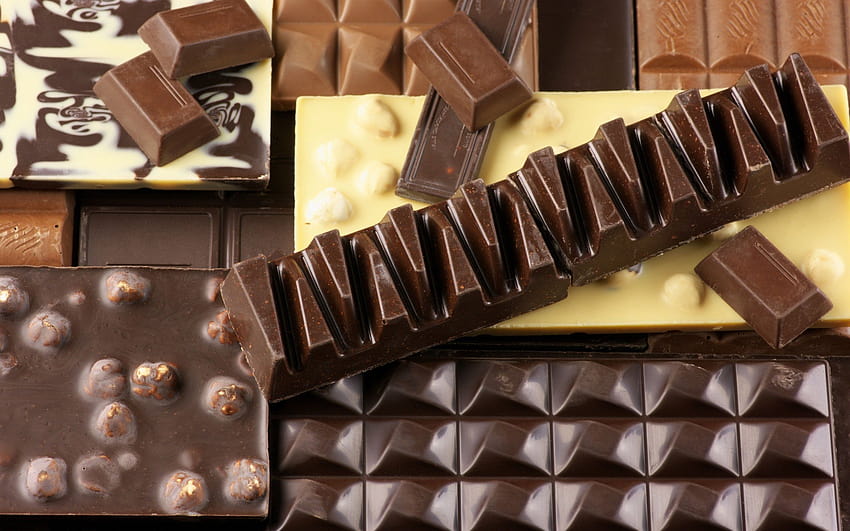 Chocolate bar candy, candy bar HD wallpaper