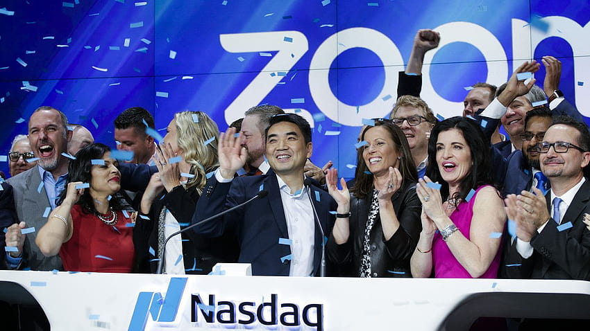 Zoom shares tumble despite solid results, zoom video communications HD wallpaper