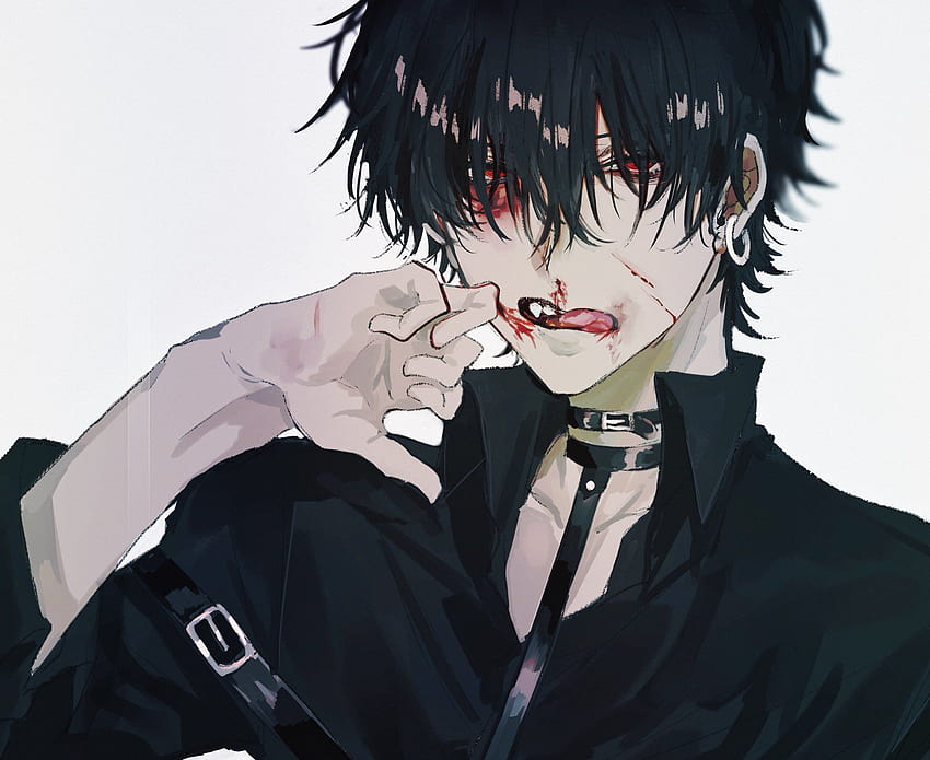 くろうめ on Twitter, evil anime boy HD wallpaper | Pxfuel