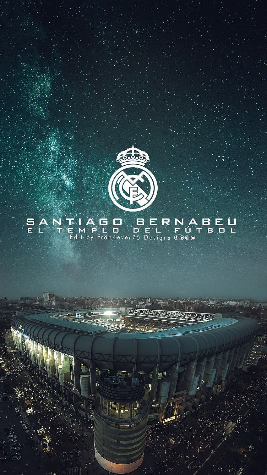 Stadion Santiago Bernabeu, madridista wallpaper ponsel HD