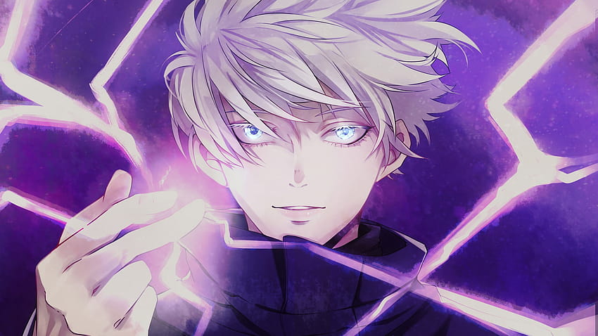 Blue Eyes Boy Jujutsu Kaisen Satoru Gojo White Hair Jujutsu Kaisen, gojo pfp HD wallpaper | Pxfuel