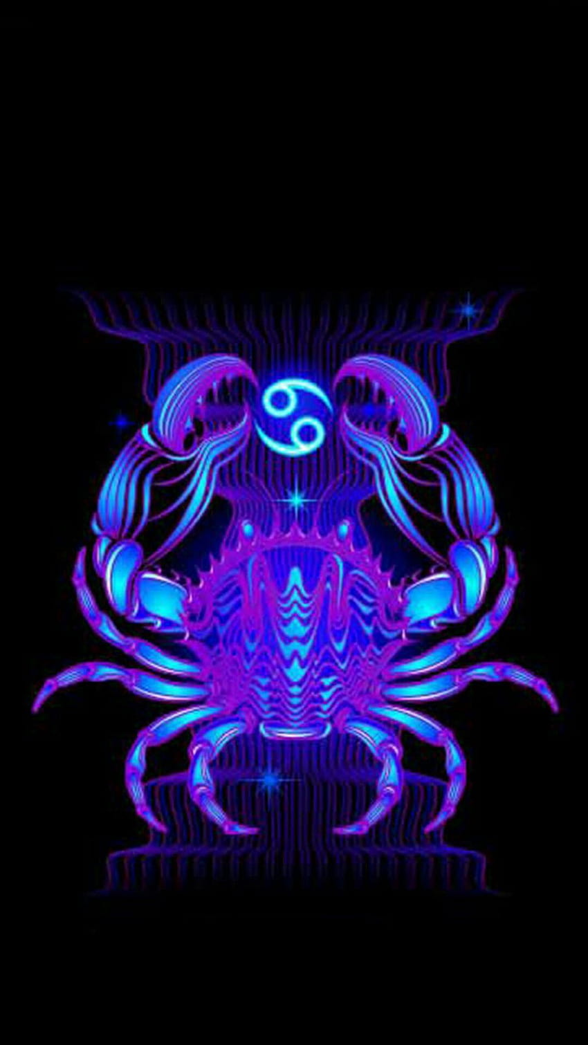 Znak zodiaku rak, ładny znak zodiaku Tapeta na telefon HD