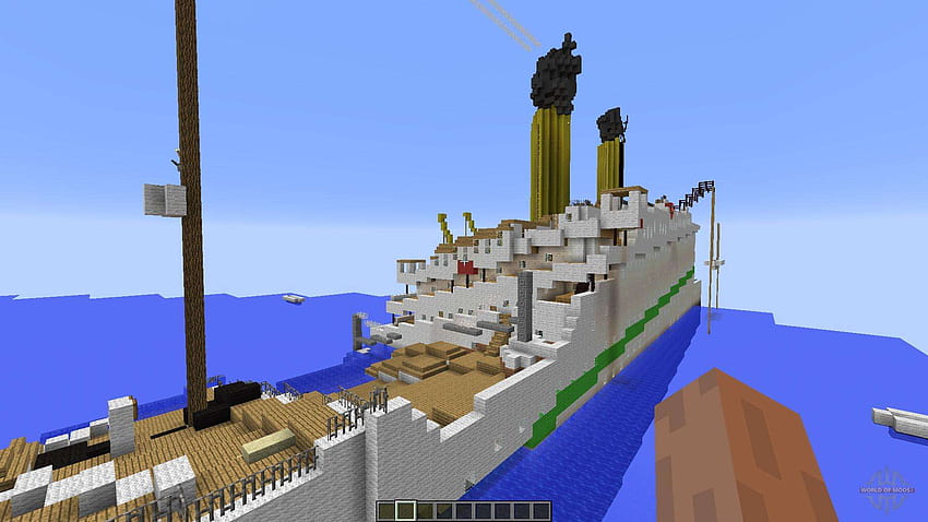 H.M.H.S.Britannic sinking for Minecraft, hmhs britannic HD wallpaper
