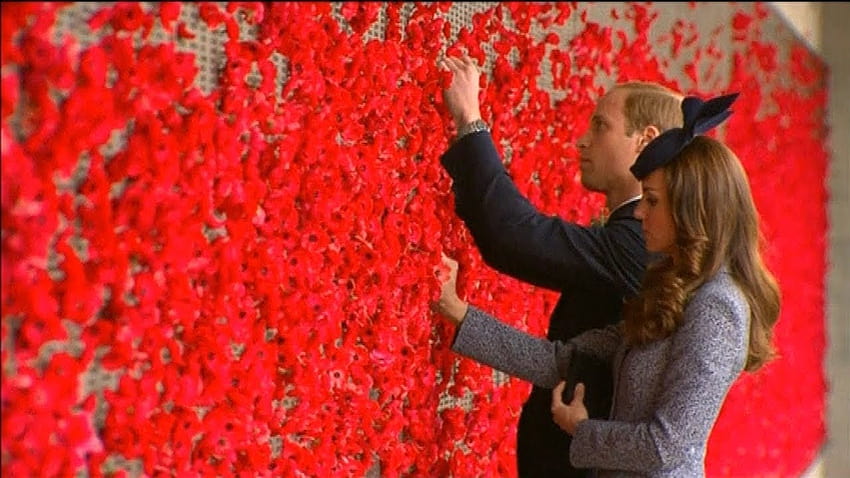 Anzac Day marked in Australia with Kate and Prince William HD wallpaper