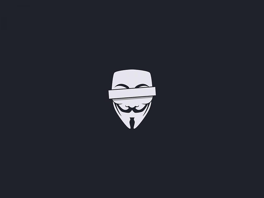 Pria anonim fawkes v untuk topeng yang disensor balas dendam Wallpaper HD