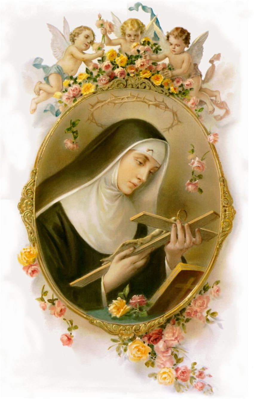9 Ideen der Heiligen Rita von Cascia, Italien HD-Handy-Hintergrundbild