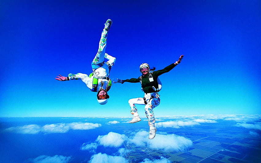 Best 4 Skydive on Hip, fantastic parachute HD wallpaper