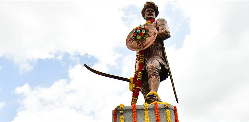 La statua di Sangolli Rayanna a Peeranwadi entro i parametri legali, krantiveera sangolli rayanna Sfondo HD