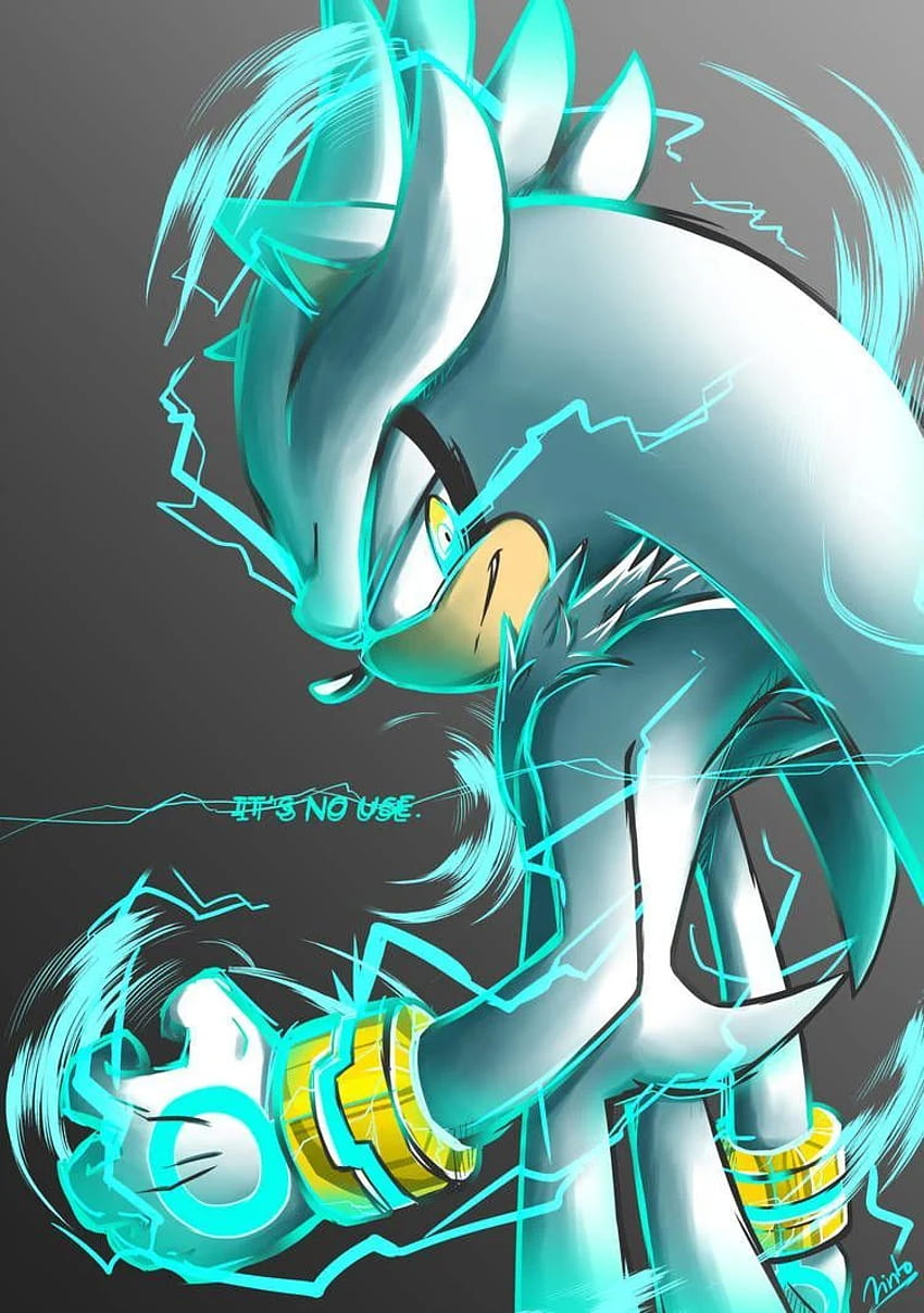 IT'S NO USE by AzureJinto, sonic x silver the hedgehog HD phone wallpaper