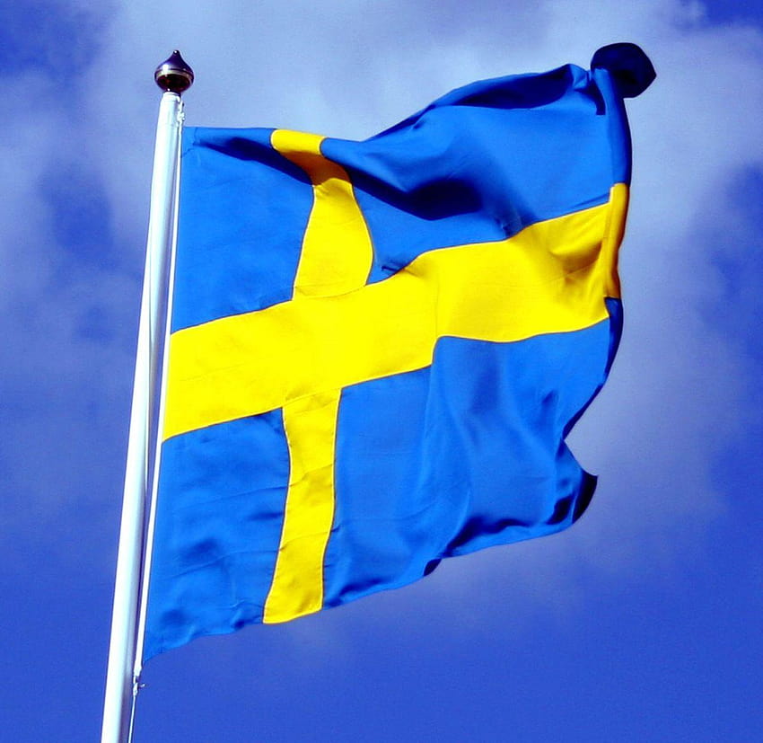 Graafix!: flaga Szwecji, szwedzka flaga Tapeta HD