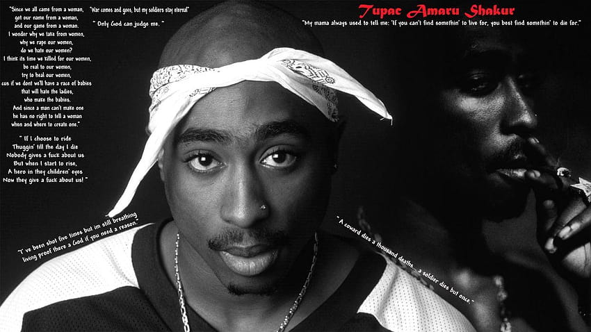 Tupac rap gangsta text quotes a, tupac quotes HD wallpaper | Pxfuel