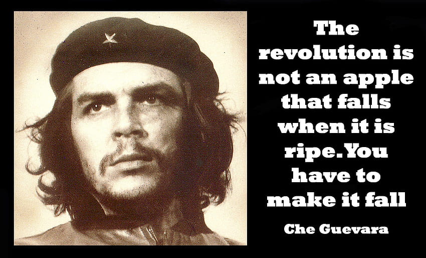 Che Guevara, murderer, che guevara with quotes HD wallpaper