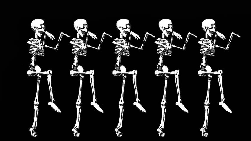 Vintage Halloween Skeleton, skeleton halloween HD wallpaper