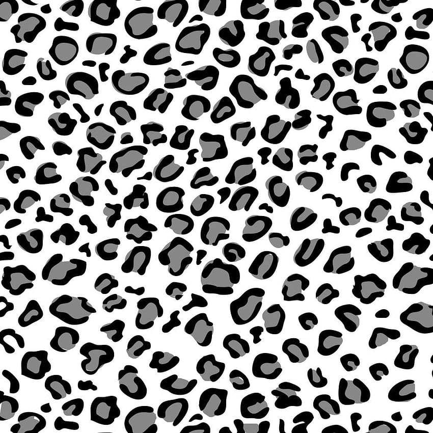 Леопардов принт PNG Прозрачен леопардов принт.PNG ., животински принт leopardo blanco HD тапет за телефон