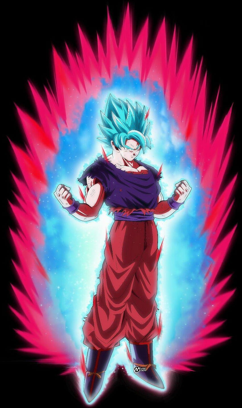 Goku SSJ Blue Kaioken, goku ssb Papel de parede de celular HD