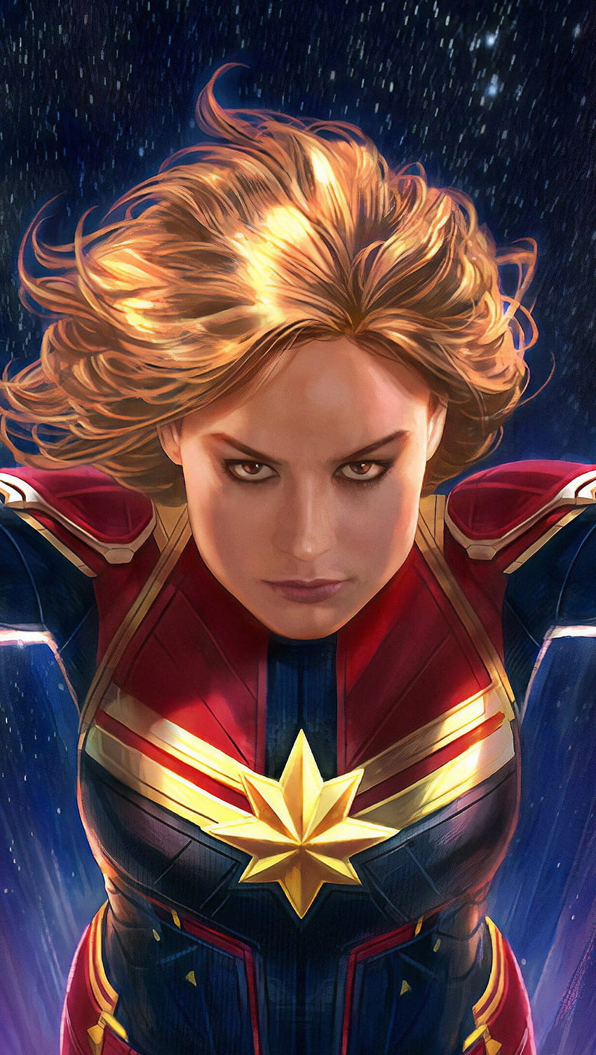 Fanart Captain Marvel Ultra ID:4425, marvel girl HD phone wallpaper ...