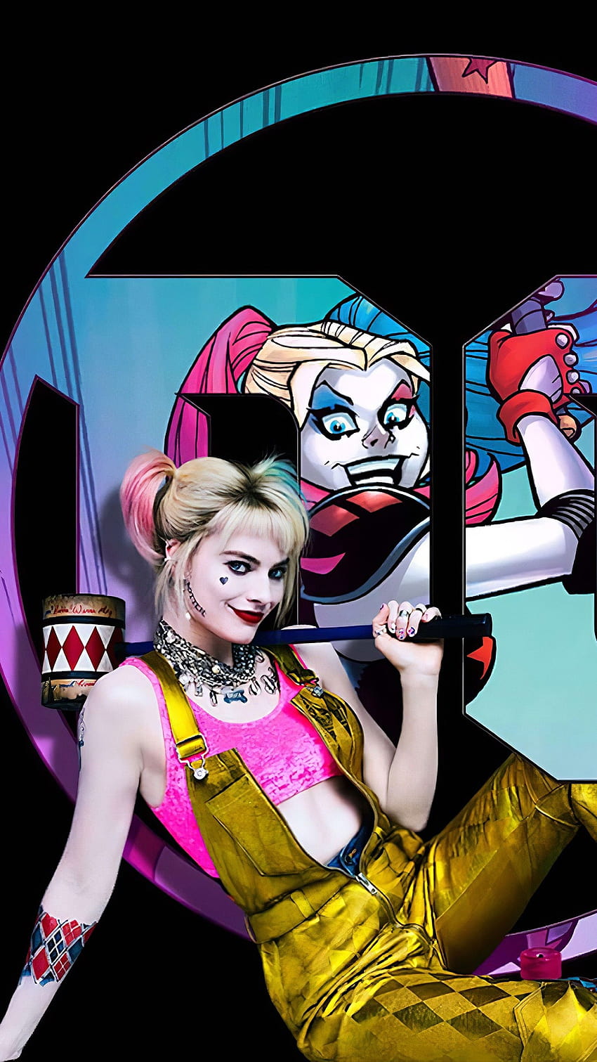 325198 Harley Quinn, Margot Robbie, 전화, 배경 및 HD 전화 배경 화면