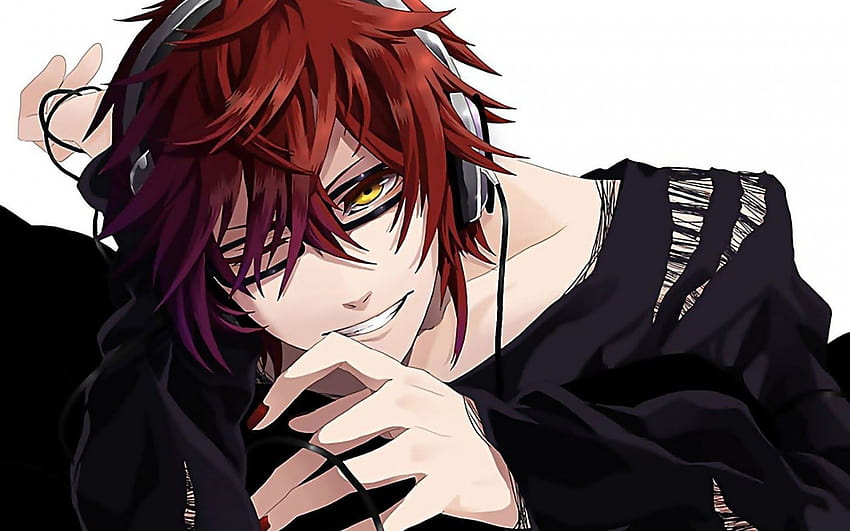 Red hair anime guy HD wallpapers  Pxfuel