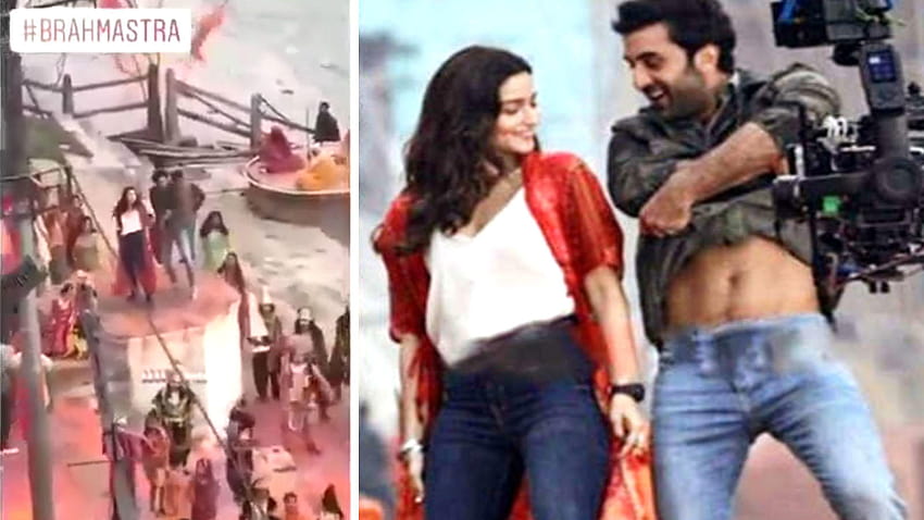 Leaked! Alia Bhatt and Ranbir Kapoor's dance sequence from 'Brahmastra' goes viral HD wallpaper
